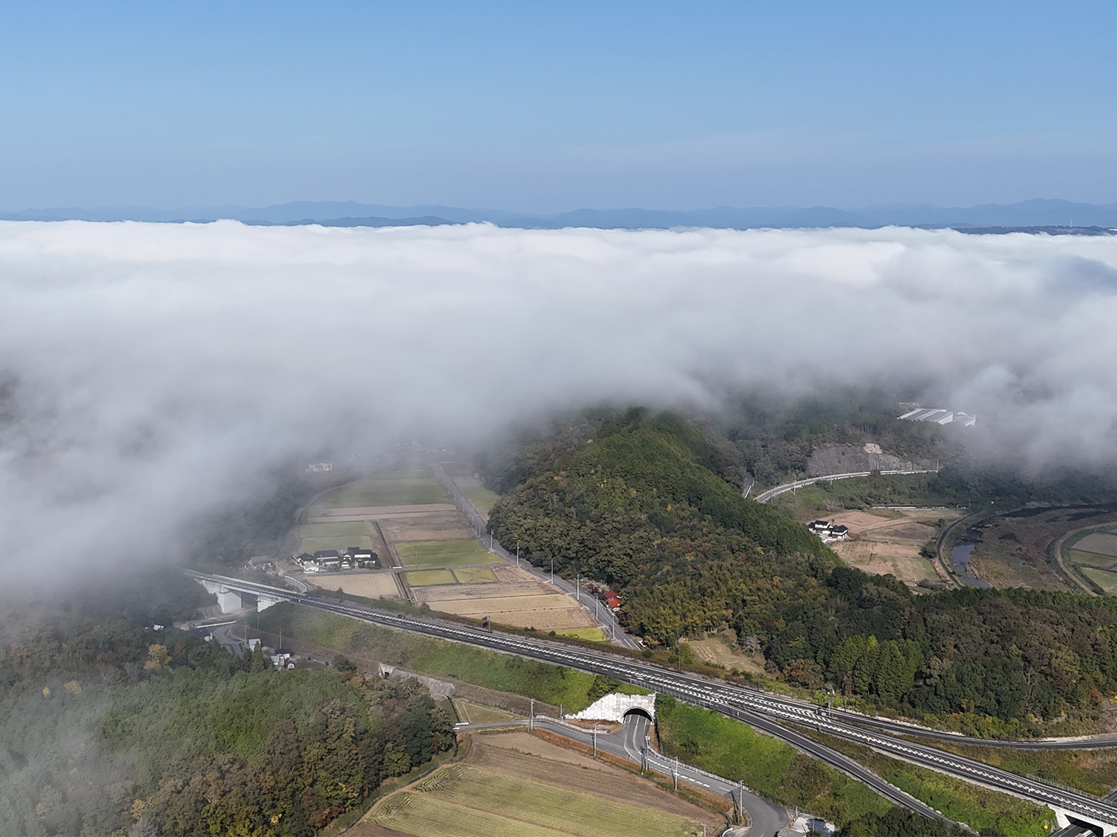 ドローンでの赤外線による太陽光パネル点検、外壁浸水点検、空撮の施工事例