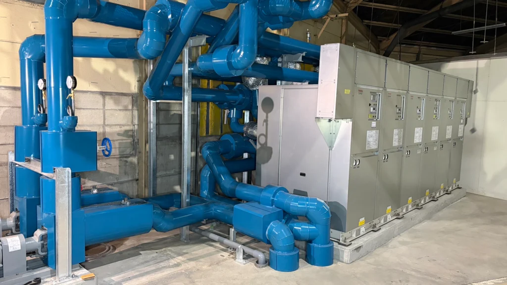 水冷チラー更新工事