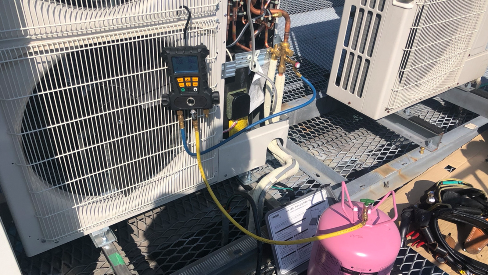 フロンガス取扱のイメージ